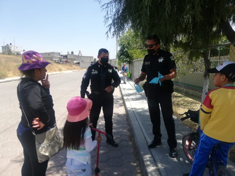 Suman Esfuerzos Policía Municipal y Guardia Nacional Para Prevenir Covid-19