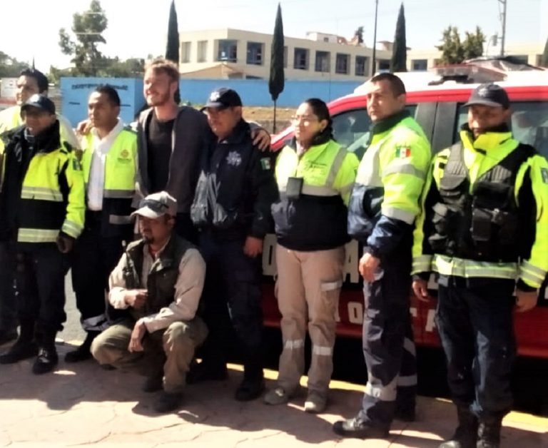 Brigadistas de la CGE Localizan a Extranjero Extraviado en el Parque Nacional La Malinche