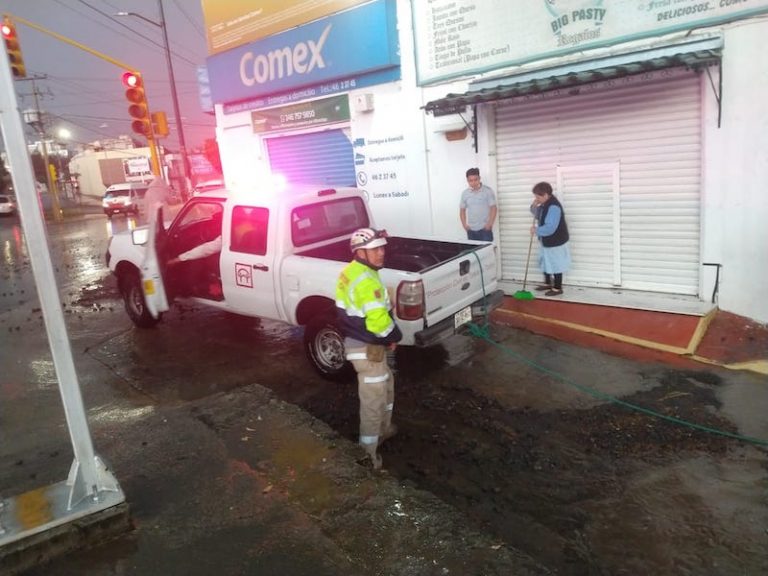 Brinda Protección Civil Apoyo a la Población Tras Lluvia en Tlaxcala