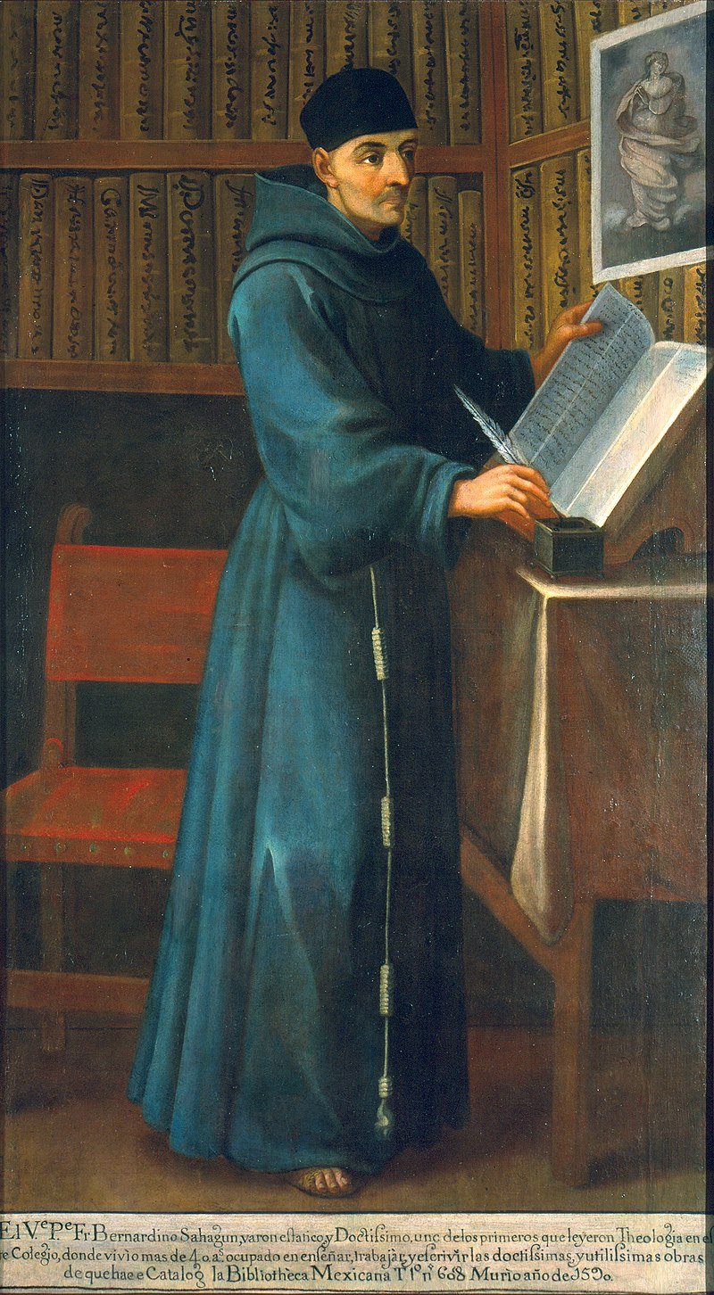 Bernardino de Sahagún, precursor de la