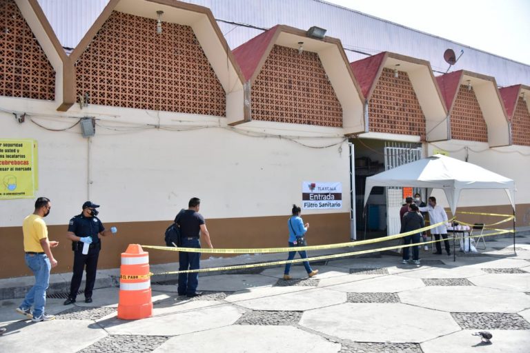 Inicia Plan Preventivo por Fase III de Covid-19 en Mercado de la Capital