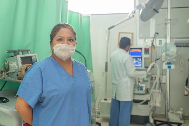 Hospital de Huamantla con Insumos Para Pacientes de Covid-19