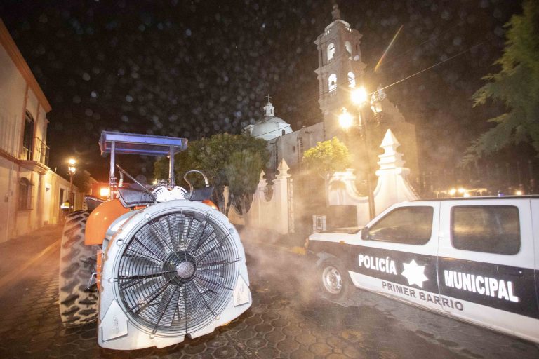 Jornadas de Sanitización Recorrieron 6 Municipios de Tlaxcala