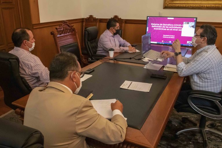 Marco Mena Participa en Reunión Para Reactivación Gradual de la Economía