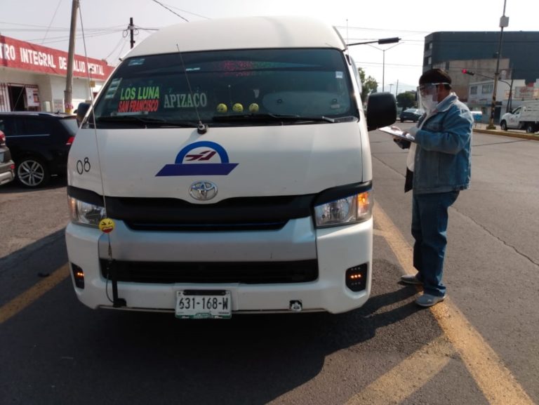 Mantiene Secte Vigilancia Para Reforzar uso Obligatorio de Cubrebocas en Transporte Público