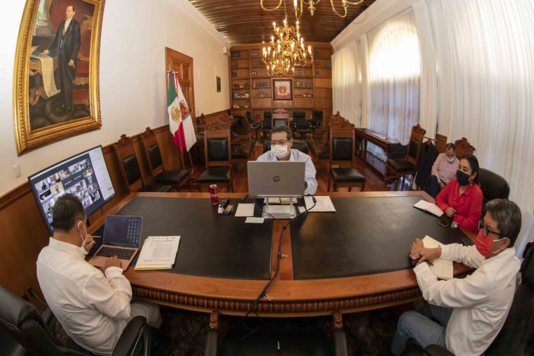 Marco Mena y Gobernadores Analizan Iniciativa Privada Para Reactivar Sectores Productivos