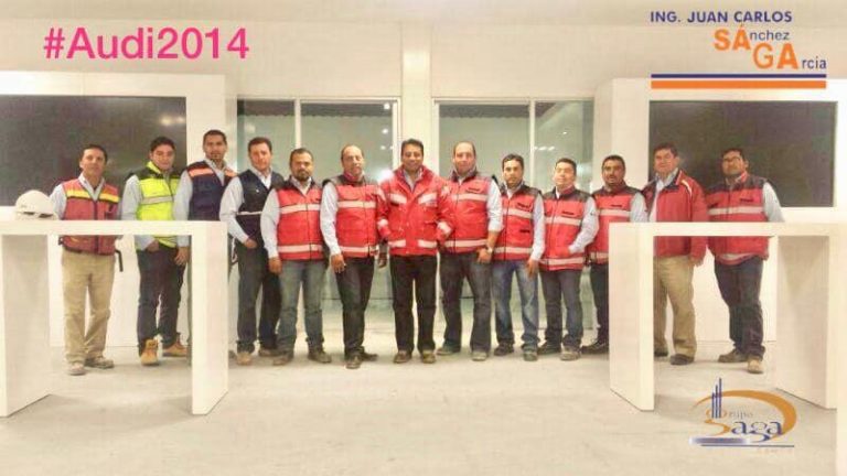 SAGA felicita a distancia a todos los albañiles y colegas de la construcción