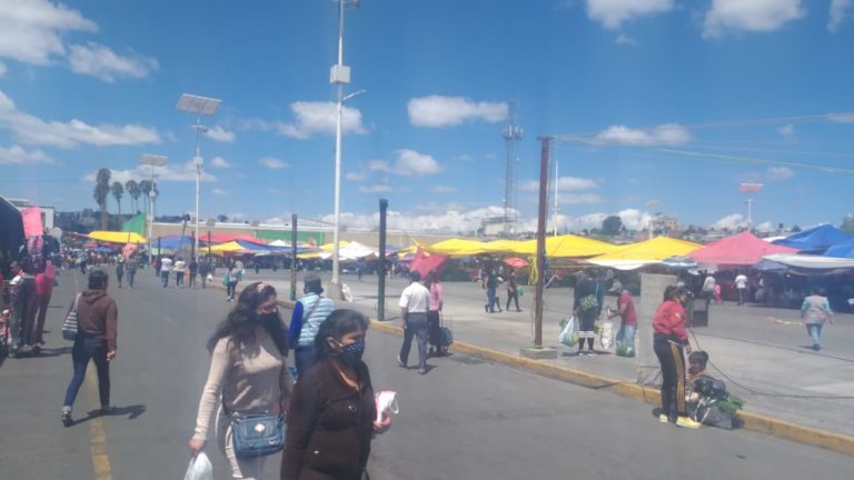 Dan Seguimiento a Filtros Sanitizadores en Tianguis Capitalino