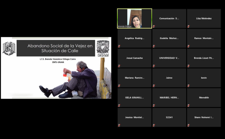 Comentaron en la UATx Sobre la Vejez en Situación de Calle