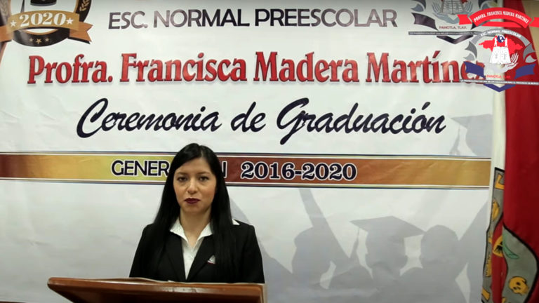 Egresa Generación 2016-2020 de la Escuela Normal Rural ‘Profra. Francisca Madera Martínez’