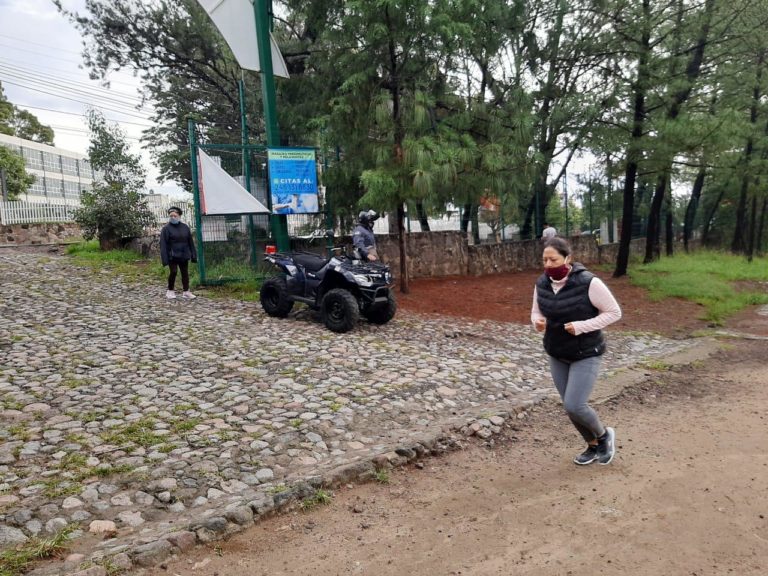 Verifican Autoridades Capitalinas Medidas de Sanidad en Parque La Ocotera