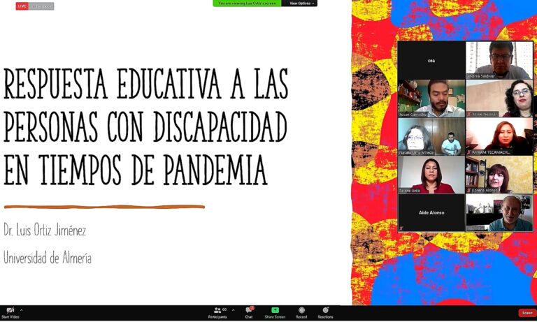 Trabajan UATx y Universidad de Almería Análisis de Educación Inclusiva en la Pandemia