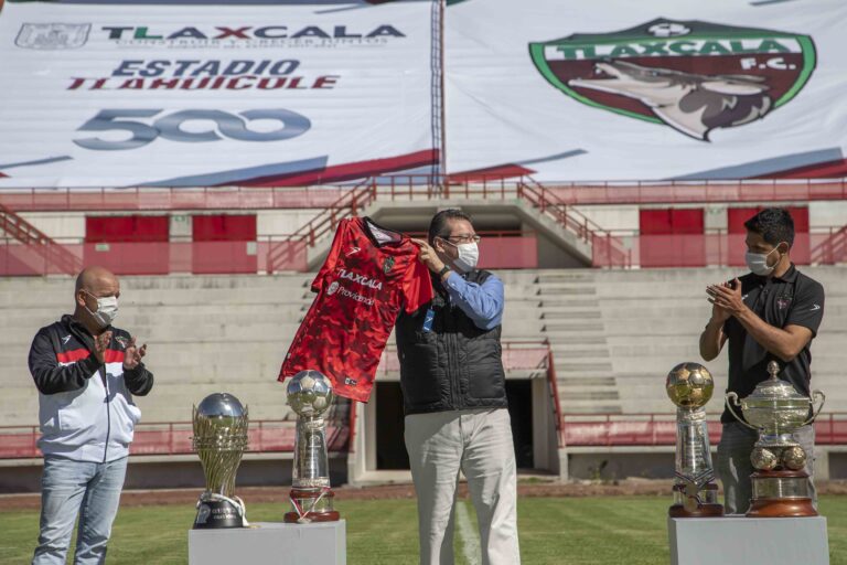 Marco Mena Encabeza Presentación de Coyotes Tlaxcala Para su Inicio en la Liga de Expansión Mx