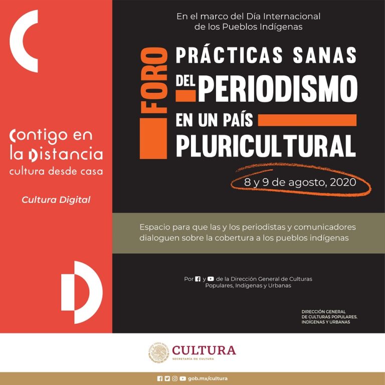 Se alista el Foro virtual: «Prácticas sanas del periodismo en un país pluricultural» 