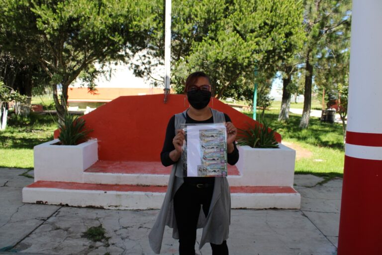 Donan Cachitos de la Rifa del Avión Presidencial a Comités de LEEN en Tlaxcala