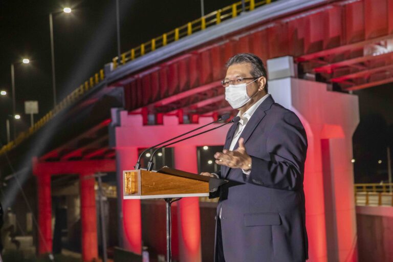 Marco Mena Inaugura el Distribuidor Vial Tlaxcala