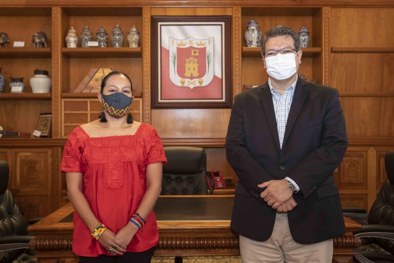 Marco Mena y Luisa Albores dan Seguimiento a Trabajo de Protección al Ambiente