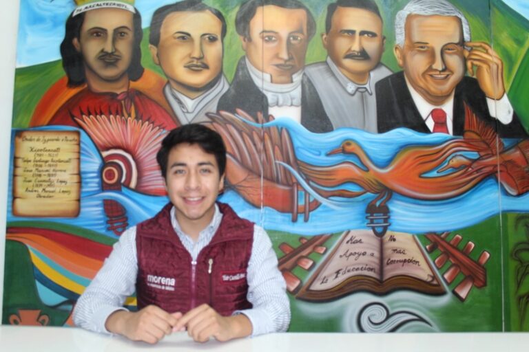 Jóvenes son Pilar de MORENA y Serán Definitorios en 2021: Jaír Castillo