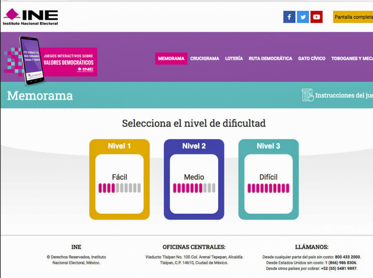 Promueven SEPE-USET e INE Juegos Interactivos de Valores Democráticos