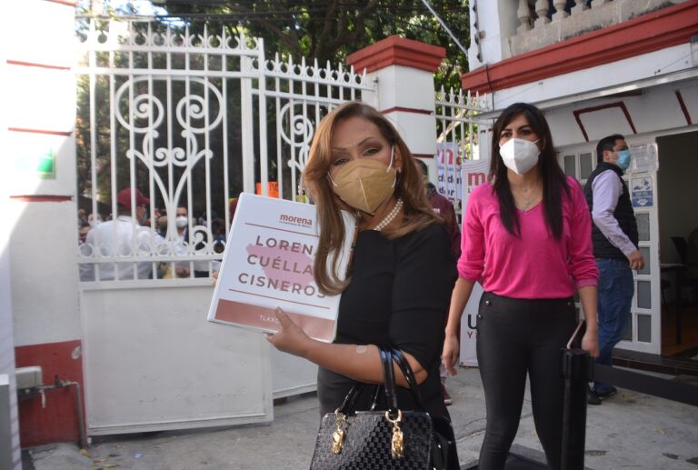 Lorena Cuéllar se Registra Como Aspirante a la Gubernatura de Tlaxcala