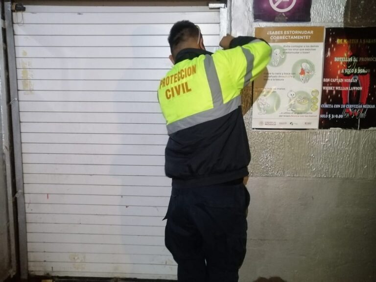 Clausuran Protección Civil y Coeprist dos Centros Nocturnos