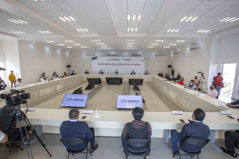 Marco Mena y Alcaldes Refuerzan Acciones Contra Covid-19