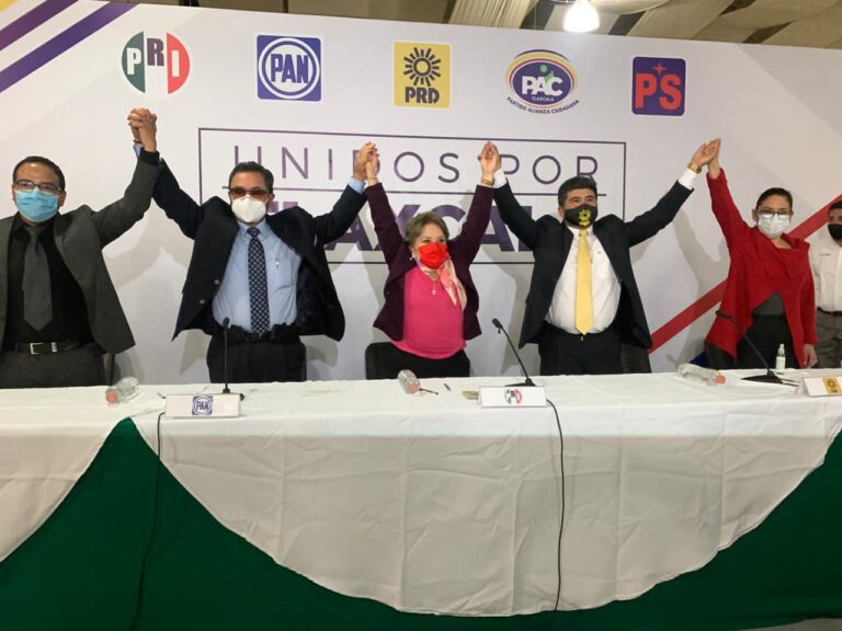 Nace la Alianza ‘Unidos por Tlaxcala’ con 5 Partidos Opositores