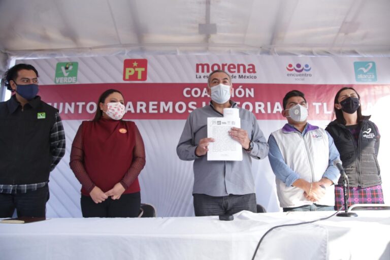 Registran Coalición “Juntos Haremos Historia en Tlaxcala”