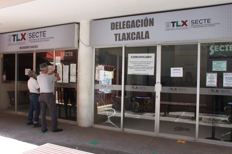 Garantiza Secte Desinfección de Oficinas Para Atención de Trámites Vehiculares