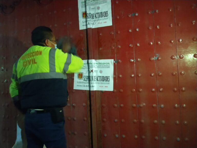 Suspende Protección Civil Actividades Donde se Almacenaba Gas LP