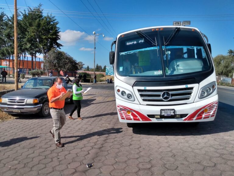 Covid en Tlaxcala: la SECTE ha Impuesto más de mil Multas a Choferes