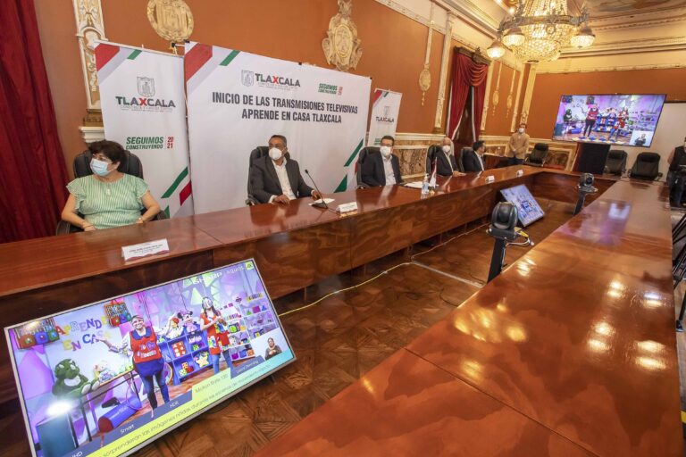 Marco Mena Encabeza Inicio de Transmisiones de ‘Aprende en Casa Tlaxcala’