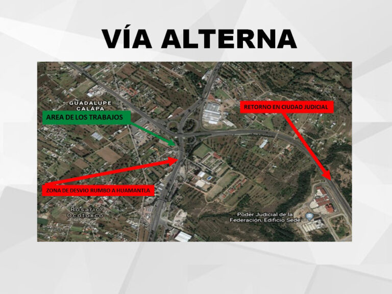 Anuncia Secoduvi Cierre de la Carretera Tlaxcala-Apizaco