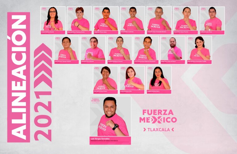 Fuerza Por México Presentó a sus Candidatos a Gobernador y Diputaciones