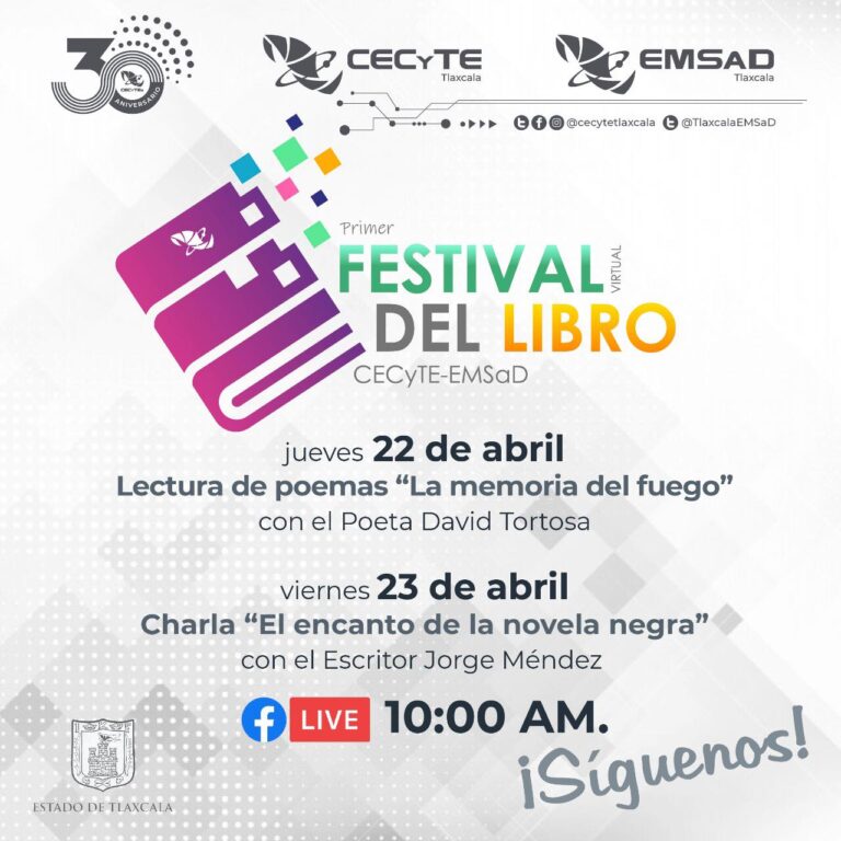 Realizó CECYTE-EMSAD Primer Festival Virtual del Libro