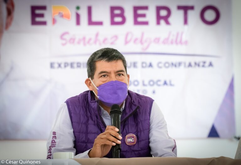 Presenta Edilberto Sánchez ‘El Caminante’; recorrerá el Distrito 6 para pedir el voto