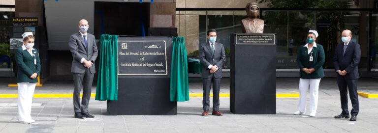 IMSS Rinde Homenaje a Enfermeras y Enfermeros por su Valor y  Disciplina Frente a la Pandemia de COVID-19