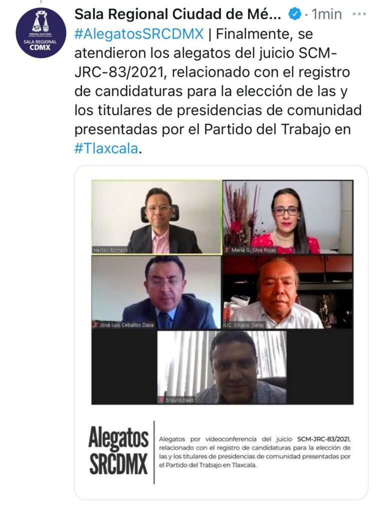 TEPJF resolverá juicios de aspirantes a presidencias de comunidad del PT: Silvano Garay