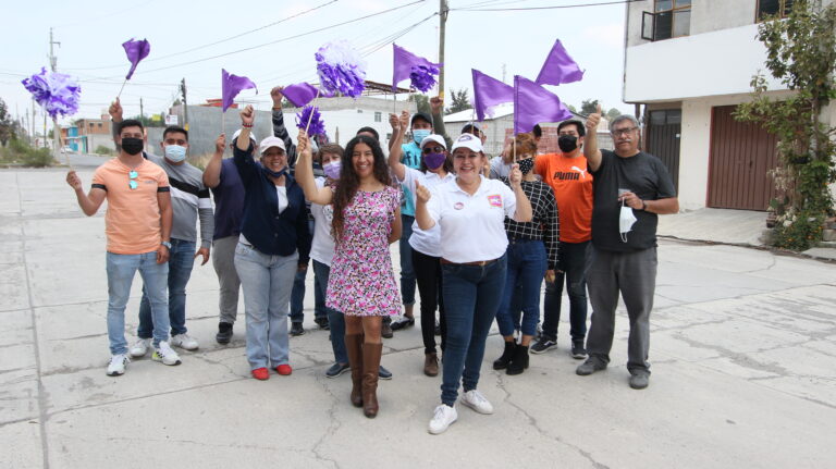 Propone Verónica Zamora programa de Gobierno Cercano en Apizaco   