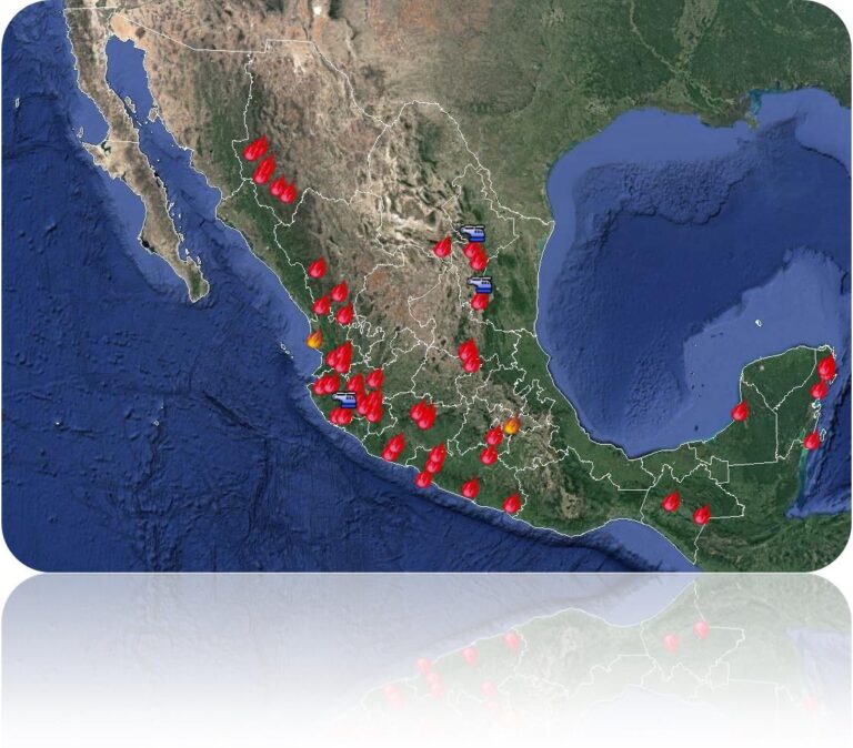 SITUACIÓN DE INCENDIOS FORESTALES EN MÉXICO AL 03 DE MAYO