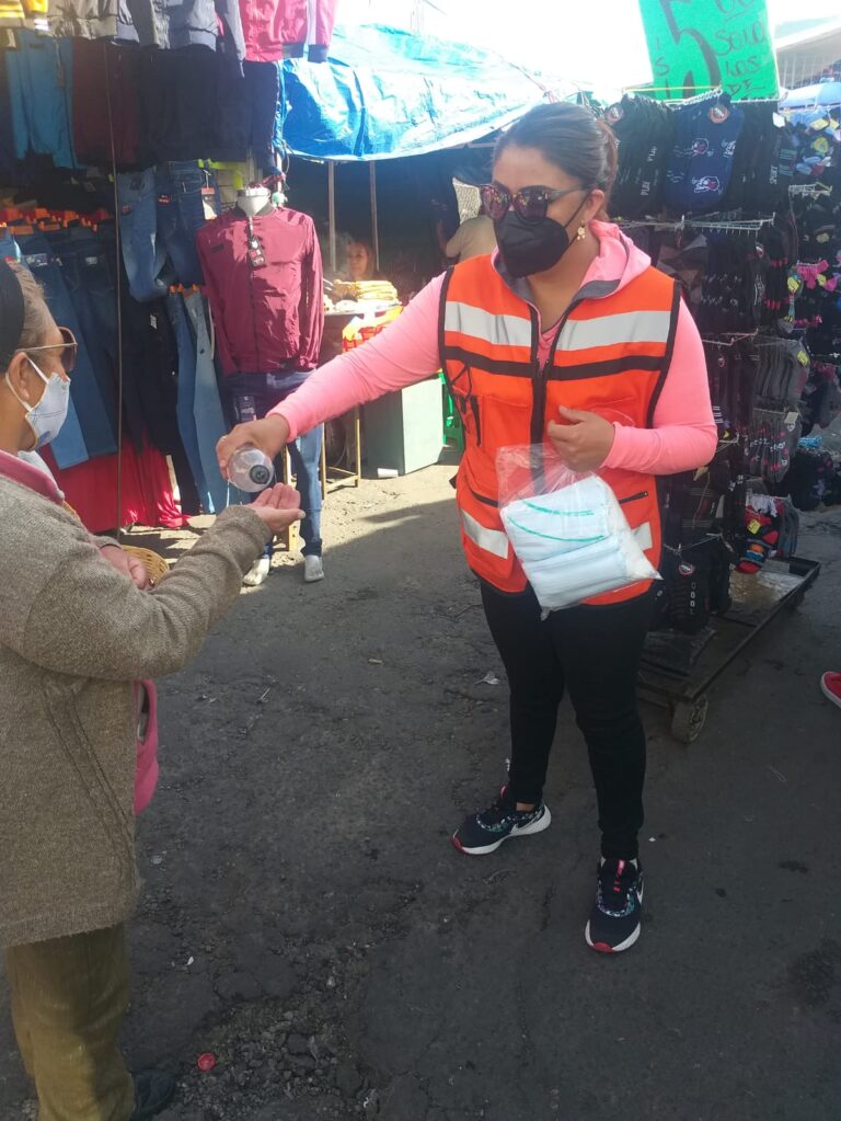 Continuarán las medidas sanitarias en el tianguis sabatino de la capital  