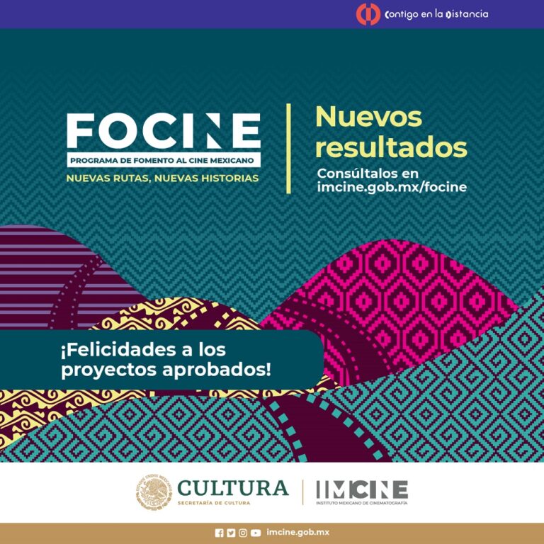 Imcine Publica Nuevos Resultados del Programa de Fomento al Cine Mexicano 2021