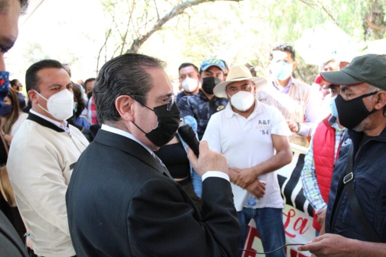 Atiende Presidente del Poder Judicial a Inconformes de Calpulalpan