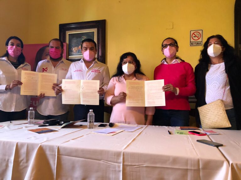 Entrega de agenda ciudadana por el centro Fray Julian Garcés