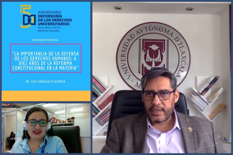 Participa UATx en aniversario de defensoría de los derechos universitarios