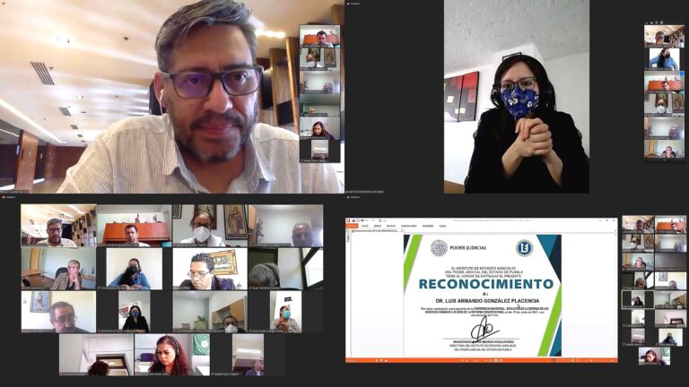 Expuso Rector de la UATx acerca de la defensa de los derechos humanos