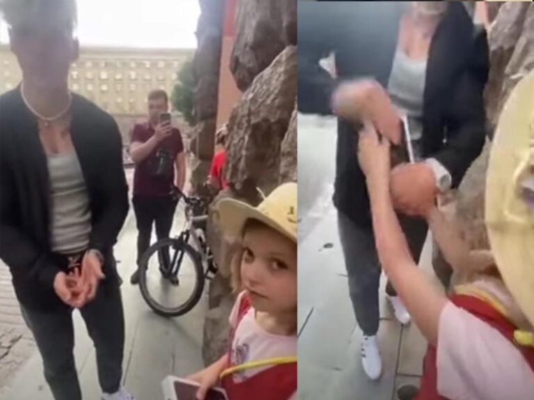 Influencer se Graba Regalando Iphone a Niña y se lo Quita