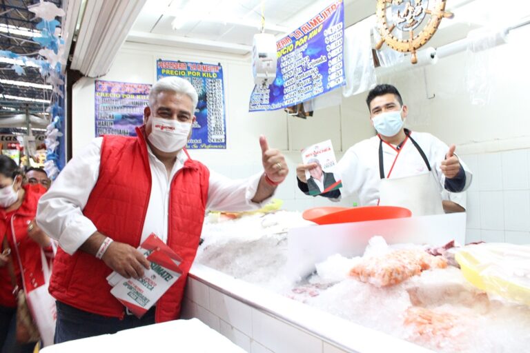 Ya es Hora de que le Vaya Bien a las Familias: Necoechea en Apizaco