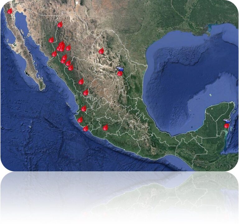 Situación de Incendios Forestales en México al 09 de Junio