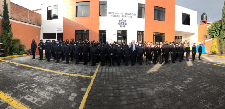 Encabezan Autoridades Correspondientes Reunión con Elementos de la Policía Capitalina